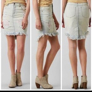 Skirt denim